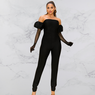 Jane Noir Jumpsuit