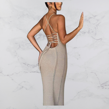 Load image into Gallery viewer, Corset Crochet Maxi Dress
