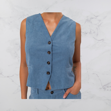 Load image into Gallery viewer, Corduroy Vest Set
