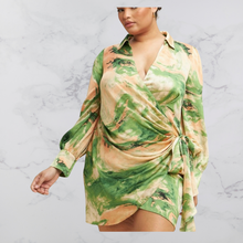 Load image into Gallery viewer, Marble Wrap Dress
